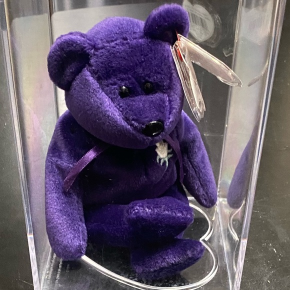 Ty Retired Beanie Baby Collectors Item Princess Diana - Picture 3 of 9